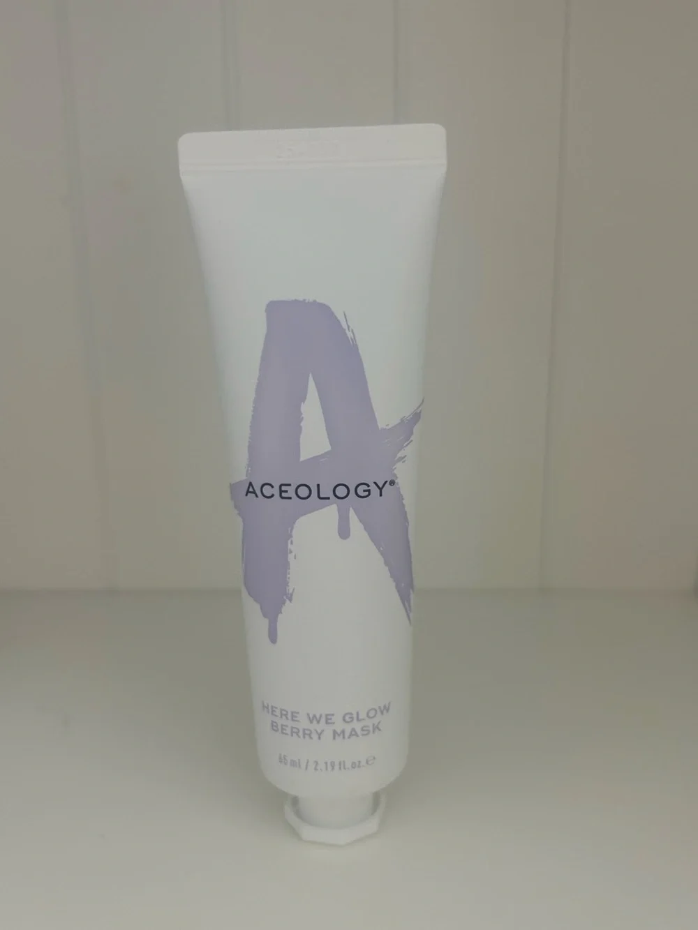 ACEOLOGY HERE WE GLOW BERRY MASK NIB